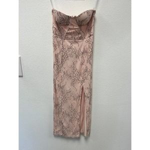 Lovers & Friends Pink Strapless Dress - Size XS